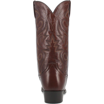 Dan Post Men Milwaukee 13 Round Toe Tan Leather Cowboy Boot - Image 4