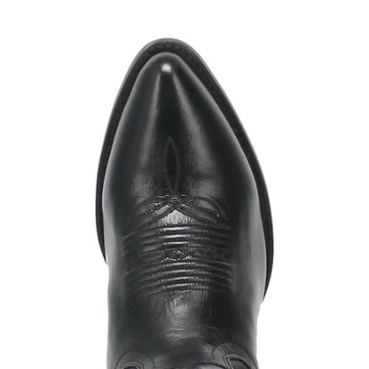 Dan Post Men’s Milwaukee 13 J Pointed Toe Black Cowboy Fine Leather Boot - Image 3