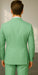 Wool Suit - Italian Made Business Suit by Statement Men's 2 Piece 100% Wool Double Breasted Suit - Pinstripe Pattern
