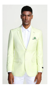 Mint Green Blazer - Light Green Blazer For Men
