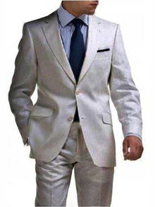 Mix And Match Suits Men'S & Boys Sizes Light Weight 2 Buttons Tapered Cut Half Lined Flat Front Linen Suit Vented Silver Men'S Suit Separate Any Size Jacket & Pants Perfect For Toddler Suit Wedding Attire Outfits