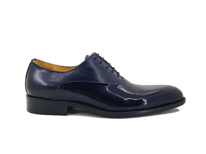 Carrucci Mix Media Patent Leather Oxford