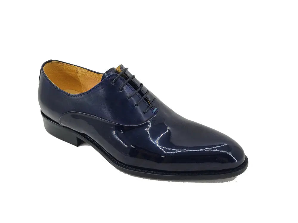 Carrucci Mix Media Patent Leather Oxford