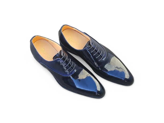 Carrucci Mix Media Patent Leather Oxford