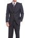 Mix and Match Suits Men's Suit Separates Wool Black/Blue Suit By Alberto Nardoni Brand
