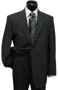 Mix and Match Suits Men's Suit Separates Wool Fabric Black Vest By Alberto Nardoni Brand