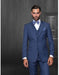 Mix and Match Suits Men's Suit Separates Wool Fabric Indigo Suit