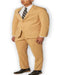 Mix and Match Suits Men's Suit Separates Wool Fabric Khaki Suit By Alberto Nardoni Brand