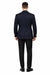 Mix and Match Suits Men's Quality 2 Buttons Portly   Blazer / Sport coat Black Executive Fit Suit - Mens Portly Suit