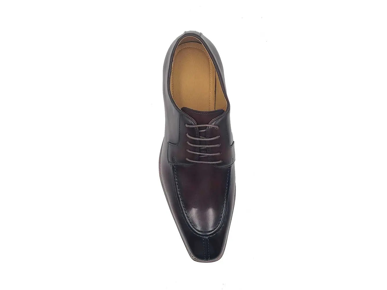 Carrucci Split Toe Oxford in Leather Sole