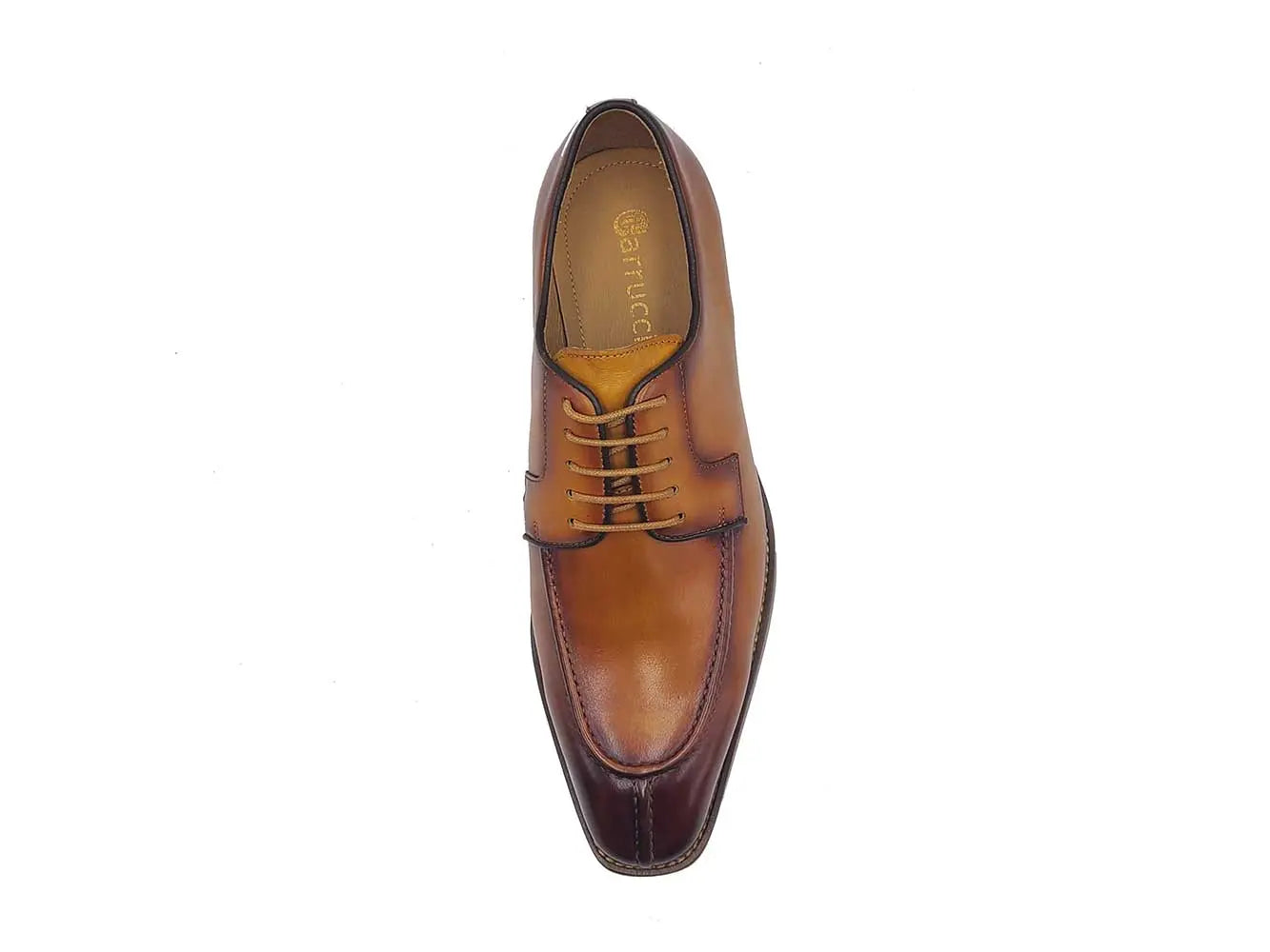 Carrucci Split Toe Oxford in Leather Sole