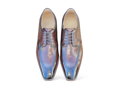 Carrucci Split Toe Oxford in Leather Sole