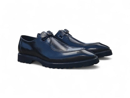 Carrucci Moc Toe Single Monk Loafer