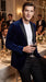 Men’s Navy Blue Velvet Tuxedo Jacket with Black Satin Lapel, Formal Sport Coat Dinner Blazer