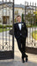 Groomsmen Package Deal Vest & Pants Slacks + Shirt & Tie Set (no Jacket) Black