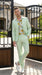 Men’s Mint Green Linen Suit, Sage Green Summer Wedding and Prom Dress Suit