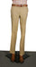 Men's Modern Fit Flat Front Men's Tapered Men's Dress Pants Tan