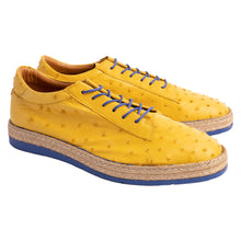 P017 Monaco  Genuine Ostrich Sport-Yellow
