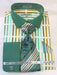 Mint Forest Multi Men's Stripe Multi Pattern Cotton French Cuff Men's Dress Shirt