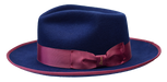 Bruno Capelo Night Hawk Navy Blue & Maroon Hat