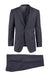 Novello Charcoal Gray, Modern Fit, Pure Wool Suit by Tiglio Luxe