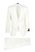 Novello Off-white, Modern Fit, Pure Wool Suit by Tiglio Luxe