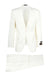 Novello Off-white, Modern Fit, Pure Wool Suit by Tiglio Luxe OFFWHITE