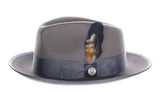 Bruno Capelo New Yorker Collection Grey/Black Hat