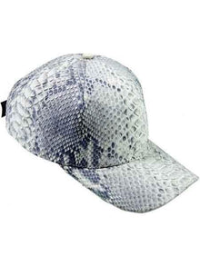 Genuine CACHUCHA DE COCODRILO Natural Ostrich World Best Python Skin Exotic Skin Baseball Cap