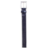 Navy Authentic Genuine Skin Italian Genuine Eel Belt-