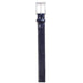 Navy Authentic Genuine Skin Italian Genuine Eel Belt
