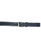 Real Authentic Skin Navy Blue All-Over Genuine Crocodile Hornback Cinturon De Cocodrilo
