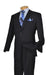 Navy Blue Suit For Men 2 Button Italian Cut Men'S Suits 2 Piece