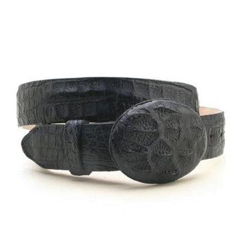 Navy Genuine caiman ~ World Best Alligator ~ Gator Skin Hornback