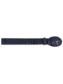 Los Altos NAVY All-Over Genuine Crocodile ~ World Best Alligator ~ Gator Skin Belly Cinturon De Cocodrilo