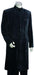 Men'S Dark Navy Stylish Long Zoot Suit 45'' Long Jacket EXTRA LONG JACKET Maxi Very Long