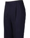 Men's Stylish Pleated Navy Atticus Classic Fit Wool Pant