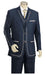 Navy Men's Three Button Suit