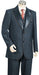 Men's Dark Navy 3 Button Suit
