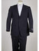 Navy Men's  2 Button Slim Fit Suit