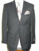 Navy Extra Fine Poly-Rayon Feel Tone On Tone Summer Light Weight Fabric Cheap Priced Business Suits Clearance Sale