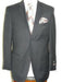 Navy Extra Fine Poly-Rayon Feel Tone On Tone Summer Light Weight Fabric Cheap Priced Business Suits Clearance Sale