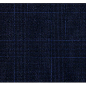 Renoir Clothing - Renoir Suit - Renoir Fashion - Stretch Performance 2-button Classic Fit Navy Check Renoir Suit