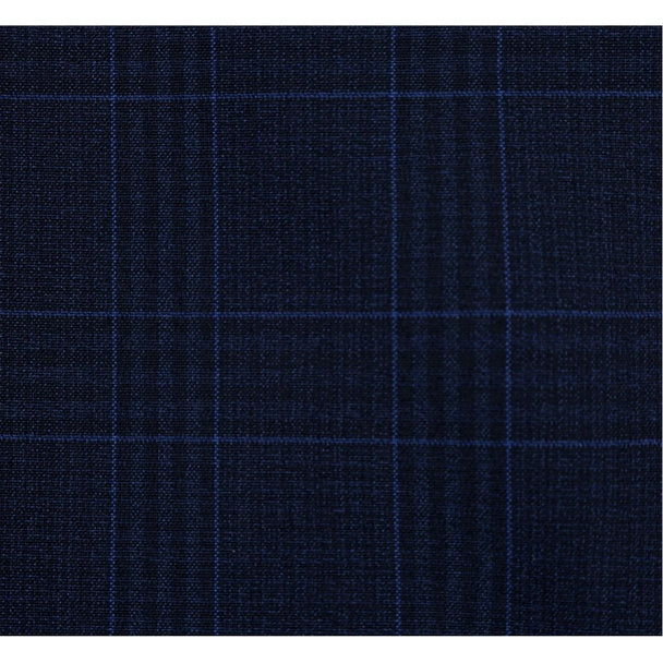 Renoir Clothing - Renoir Suit - Renoir Fashion - Stretch Performance 2-button Classic Fit Navy Check Renoir Suit