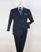 1920s Mens Suit - 1920s Mens Outfit - 1920s  costume  Bold Pinstripe  Suit in Navy - Men's Tuxedo USA