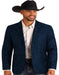 Western Blazers - Saco Vaquero Para Hombre - Paisley Blazer in Navy