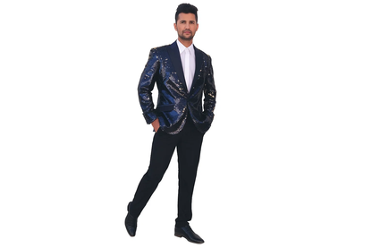 Men's Cheap Priced Navy Blue Blazer ~ Sport Coat - Image 2