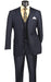 Mens Two Button Vinci Navy Suit