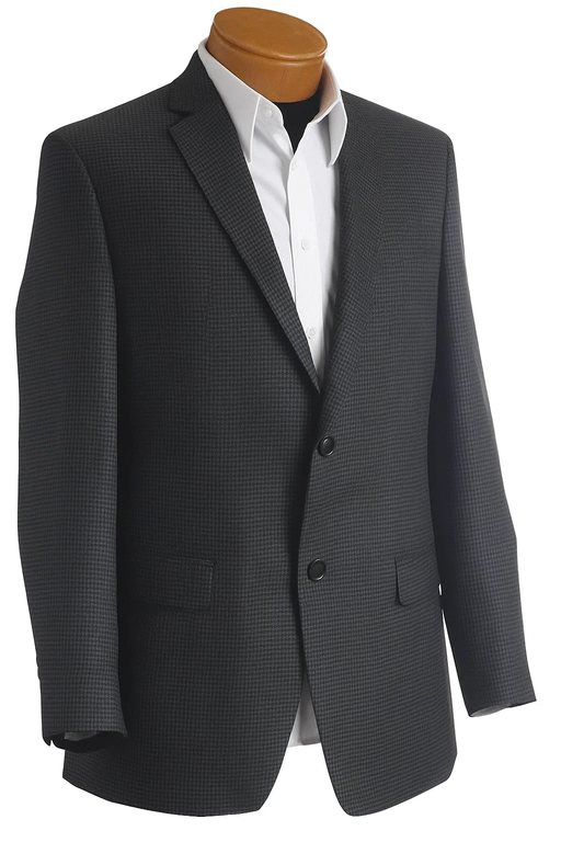 Cheap Priced Blazer Jacket For Men Online Designer Navy Tweed houndstooth checkered Sports Jacket Navy - PL-63961 Blue