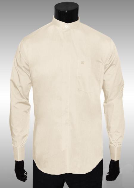 Men's Ivory Dress Shirt for Wedding: Look Sharp for Less MensUSA Men's Ivory Dress Shirt for Wedding: Look Sharp for Less MensUSA